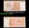 2007-2008 Zimbabwe (ZWR 3rd Dollar) 20,000 Dollars Hyperinflation Note P# 73a Grades Choice AU/BU Sl