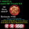 BU Shotgun Lincoln 1c roll, 1960-p 50 pcs Bank Wrapper 50c