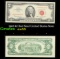 1963 $2 Red Seal United States Note Grades Choice AU