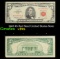 1963 $5 Red Seal United States Note Grades vf+
