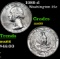 1989-d Washington Quarter 25c Grades GEM+ Unc