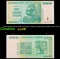 2007-2008 Zimbabwe (ZWR 3rd Dollar) 1 Billion Dollars Hyperinflation Note P# 83 Grades Choice AU/BU