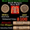 Small Cent Mixed Roll Orig Brandt McDonalds Wrapper, 1919-s Lincoln Wheat end, 1907 Indian other end