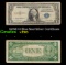 1935E $1 Blue Seal Silver Certificate Grades vf++