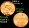 1962-p Lincoln Cent 1c Grades GEM+ Unc RD