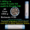 BU Shotgun Jefferson 5c roll, 1959-p 40 pcs Bank $2 Nickel Wrapper