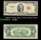 1953B $2 Red Seal United States Note Grades xf+