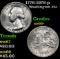 1776-1976-p Washington Quarter 25c Grades GEM++ Unc