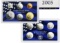 2005 United States Mint Proof Set 10 coins No Outer Box