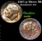 1987-p Roosevelt Dime Steve Martin Collection Rainbow Toned 10c Grades GEM++ Unc