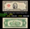 1928D $2 Red Seal United States Note Grades vf++