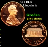 Proof 2003-s Lincoln Cent 1c Grades GEM++ Proof Deep Cameo