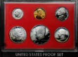 1981 United States Mint Proof Set 6 coins No Outer Box
