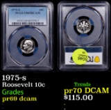 Proof PCGS 1975-s Roosevelt Dime 10c Graded pr69 dcam By PCGS