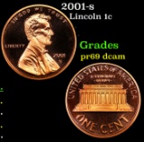 Proof 2001-s Lincoln Cent 1c Grades GEM++ Proof Deep Cameo