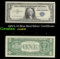 1957A $1 Blue Seal Silver Certificate Grades Choice CU
