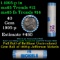 BU Shotgun Jefferson 5c roll, 1995-p 40 pcs Bank $2 Nickel Wrapper