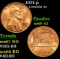 1971-p Lincoln Cent 1c Grades GEM++ Unc RD