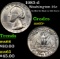 1983-d Washington Quarter 25c Grades GEM+ Unc