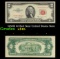 1953B $2 Red Seal United States Note Grades xf+