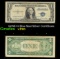 1935E $1 Blue Seal Silver Certificate Grades vf++