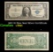 1957 $1 Blue Seal Silver Certificate Grades vf++
