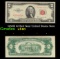 1953B $2 Red Seal United States Note Grades xf
