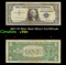 1957 $1 Blue Seal Silver Certificate Grades vf++