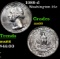 1989-d Washington Quarter 25c Grades GEM+ Unc