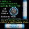 BU Shotgun Jefferson 5c roll, 1999-p 40 pcs Bank $2 Nickel Wrapper