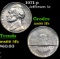 1971-p Jefferson Nickel 5c Grades GEM+ 5fs