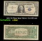 1957 $1 Blue Seal Silver Certificate Grades xf