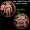 1oz .999 Fine Copper Bullion Round - Abominable Snowman Style Grades Ungraded