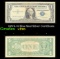 1957A $1 Blue Seal Silver Certificate Grades vf++