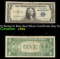 1935G Key To Series $1 Blue Seal Silver Certificate Key To Series Grades vf+ Motto