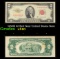 1953B $2 Red Seal United States Note Grades xf