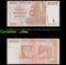 2007-2008 Zimbabwe (ZWR 3rd Dollar) 20,000 Dollars Hyperinflation Note P# 73a Grades vf++