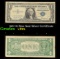 1957 $1 Blue Seal Silver Certificate Grades vf+