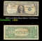 1957A $1 Blue Seal Silver Certificate Grades vf++