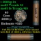 BU Shotgun Jefferson 5c roll, 2006-p 40 pcs Bank $2 Nickel Wrapper