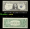1957A $1 Blue Seal Silver Certificate Grades Choice AU/BU Slider