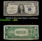 1935D $1 Blue Seal Silver Certificate Grades vf++
