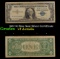 1957 $1 Blue Seal Silver Certificate Grades vf details