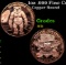 1oz .999 Fine Copper Bullion Round - Abominable Snowman Style Grades Ungraded