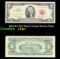 1963 $2 Red Seal United States Note Grades xf