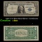1957A $1 Blue Seal Silver Certificate Grades vf++