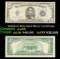 1934D $5 Blue Seal Silver Certificate Grades Choice AU