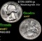 1776-1976-p Washington Quarter 25c Grades GEM++ Unc