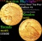 ***Major Highlight*** 1915-p Gold Indian Half Eagle Near Top Pop! $5 GEM Unc USCG (fc)