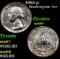 1981-p Washington Quarter 25c Grades GEM++ Unc